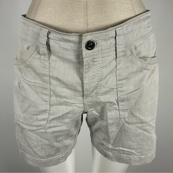 ❤️ KUHL Women's Gray Casual Shorts 6 *stain - Picture 1 of 10